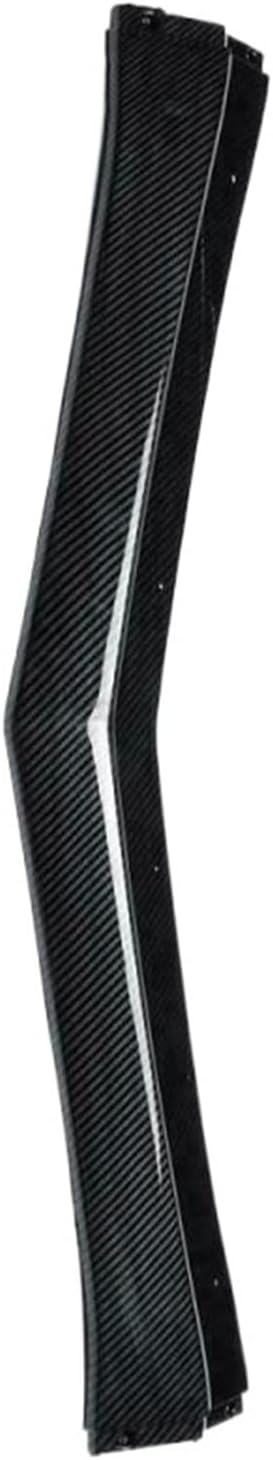 3 個のカーボンファイバーフロントバンパーリップカバートリム